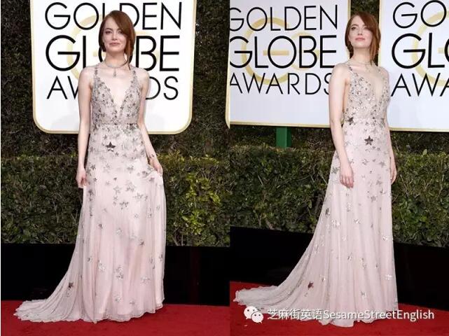 2017金球奖女星Emma Stone